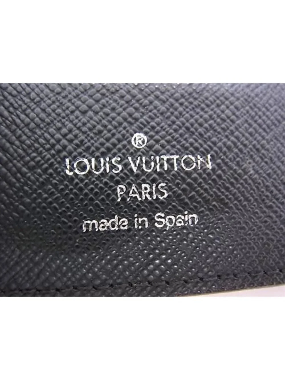 Louis Vuitton Bifold Wallet Portefeuille Marco NM Black Damier Graphite